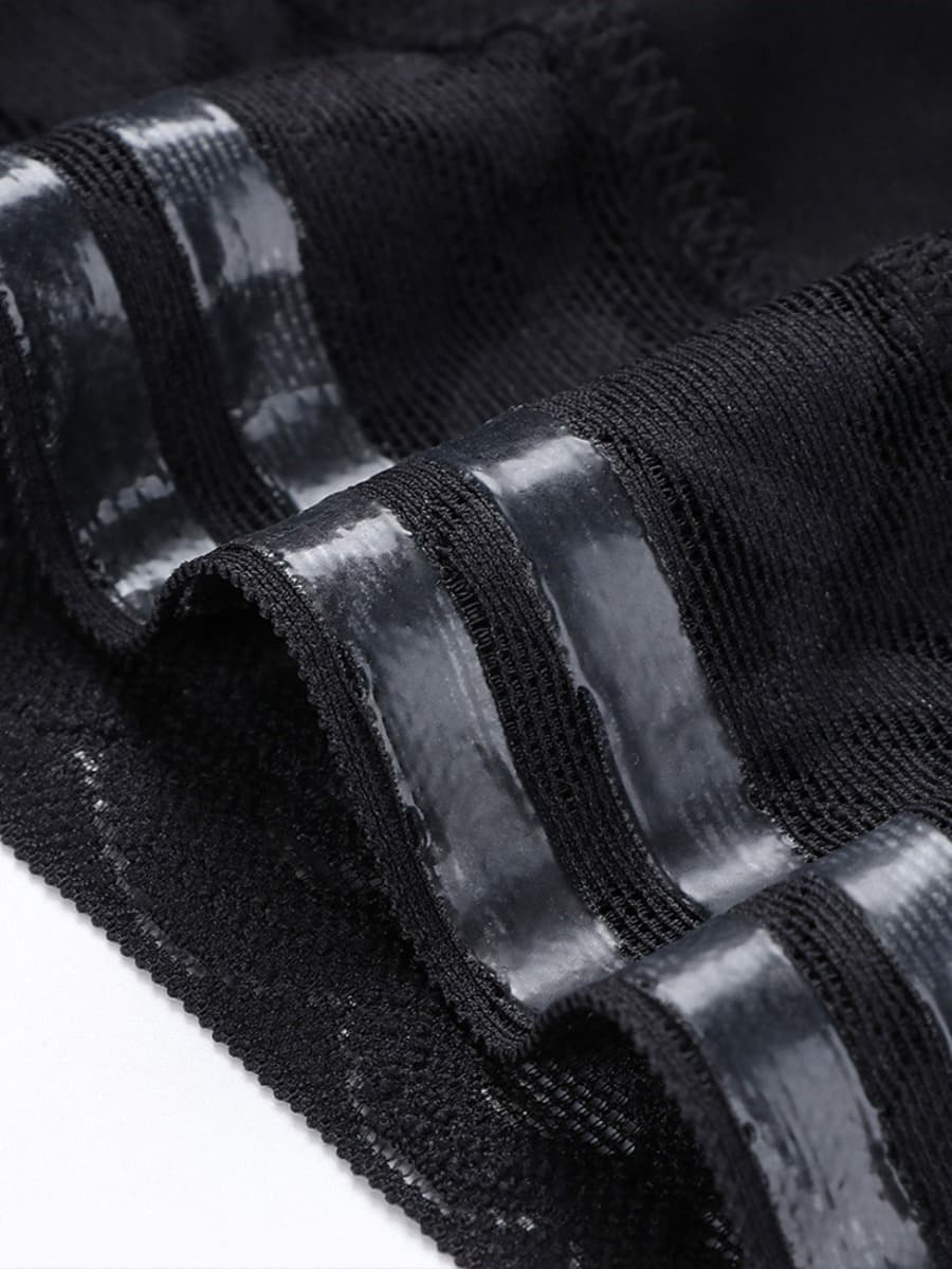 SIDE-ZIP WAIST SCULPTING BUTT LIFT BODYSUIT