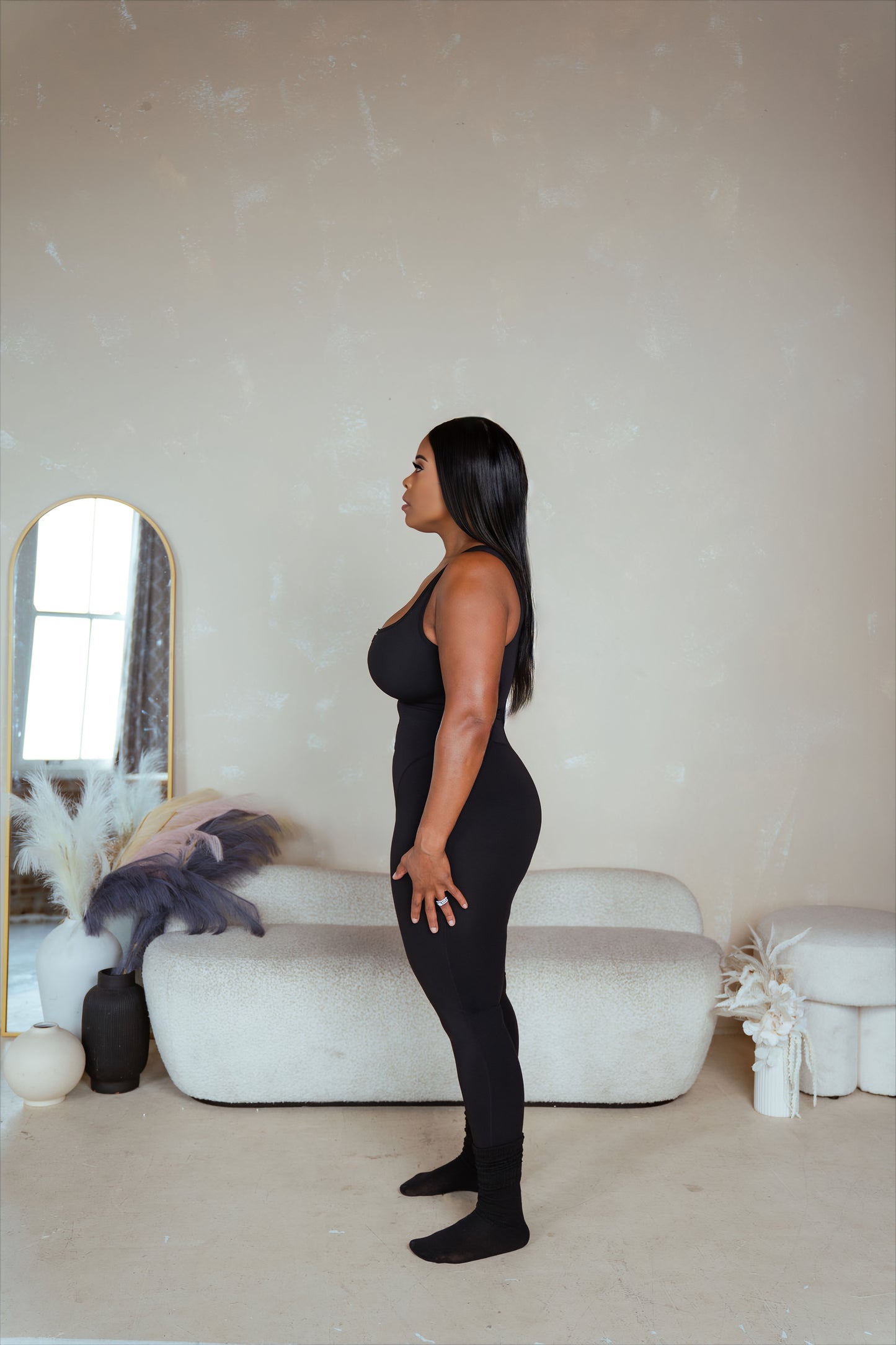 FIT PRETTY SCULPTING JUMPSUIT - PANTS