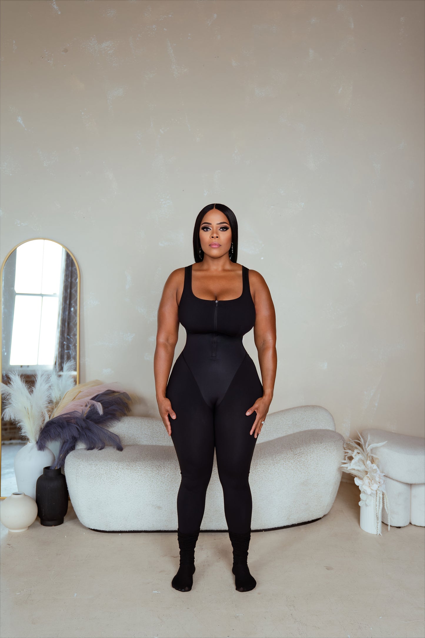 FIT PRETTY SCULPTING JUMPSUIT - PANTS