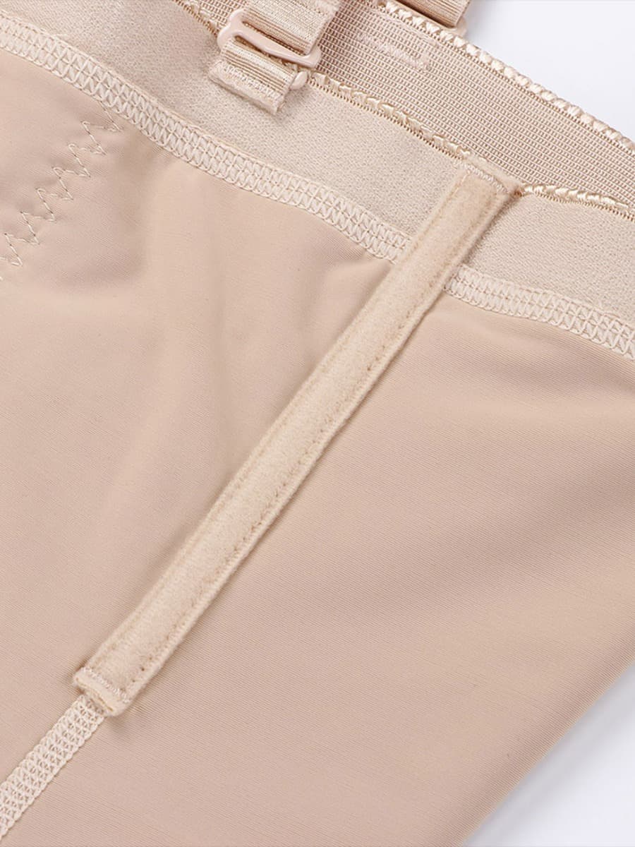 SIDE-ZIP WAIST SCULPTING BUTT LIFT BODYSUIT