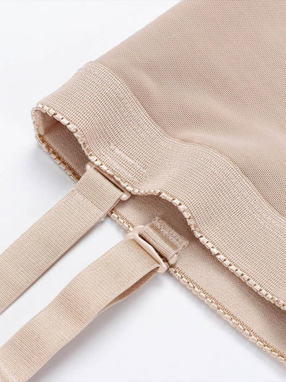 SIDE-ZIP WAIST SCULPTING BUTT LIFT BODYSUIT