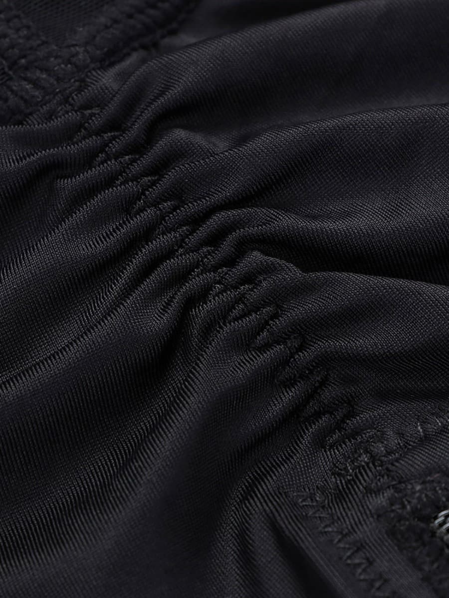 SIDE-ZIP WAIST SCULPTING BUTT LIFT BODYSUIT