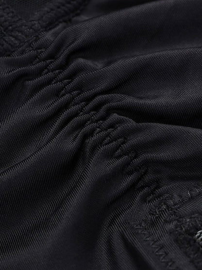 SIDE-ZIP WAIST SCULPTING BUTT LIFT BODYSUIT