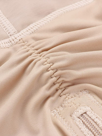 SIDE-ZIP WAIST SCULPTING BUTT LIFT BODYSUIT