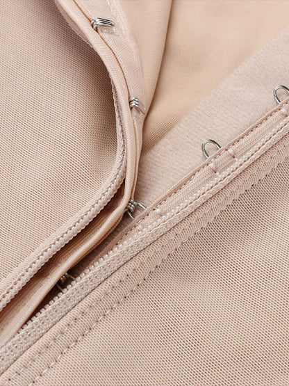 SIDE-ZIP WAIST SCULPTING BUTT LIFT BODYSUIT