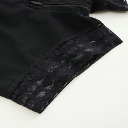 SIDE-ZIP WAIST SCULPTING BUTT LIFT BODYSUIT